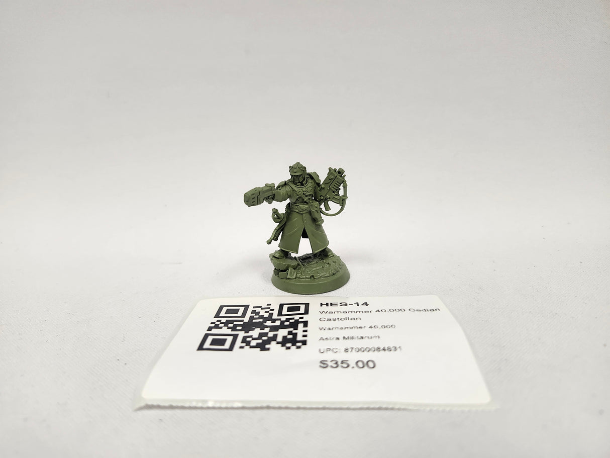 Warhammer 40,000 Cadian Castellan HES-14