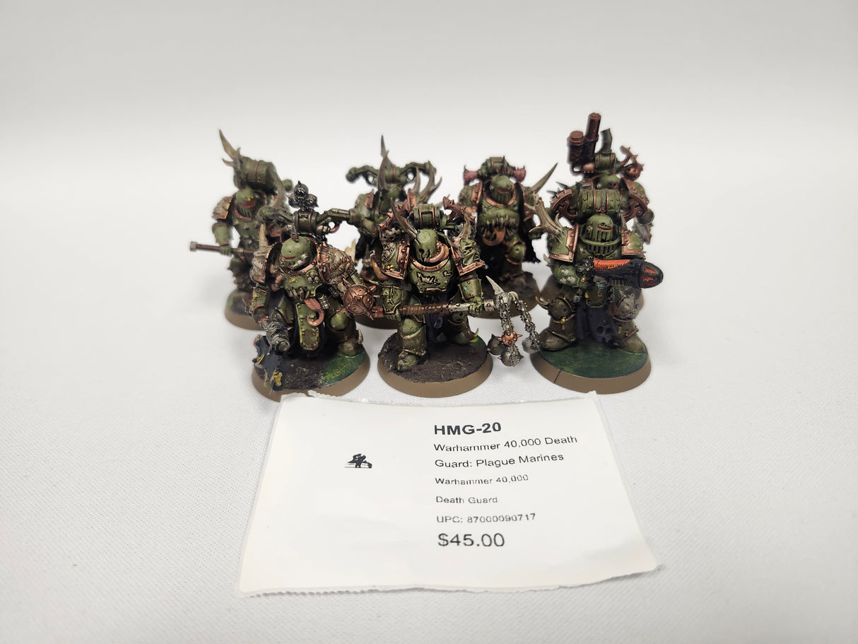 Warhammer 40,000 Death Guard: Plague Marines HMG-20