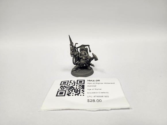 Age of Sigmar Arkanaut Admiral HAZ-26