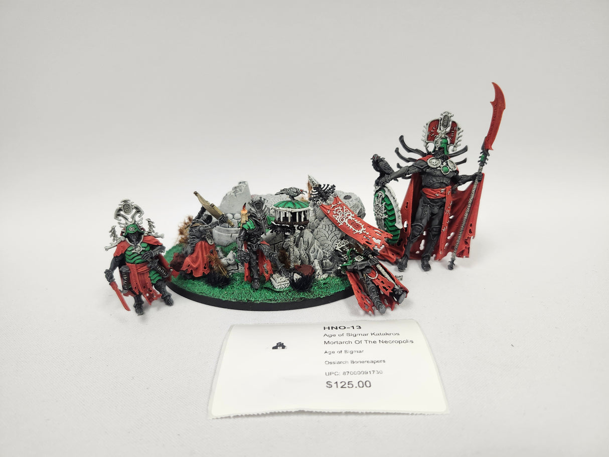 Age of Sigmar Katakros Mortarch Of The Necropolis HNO-13