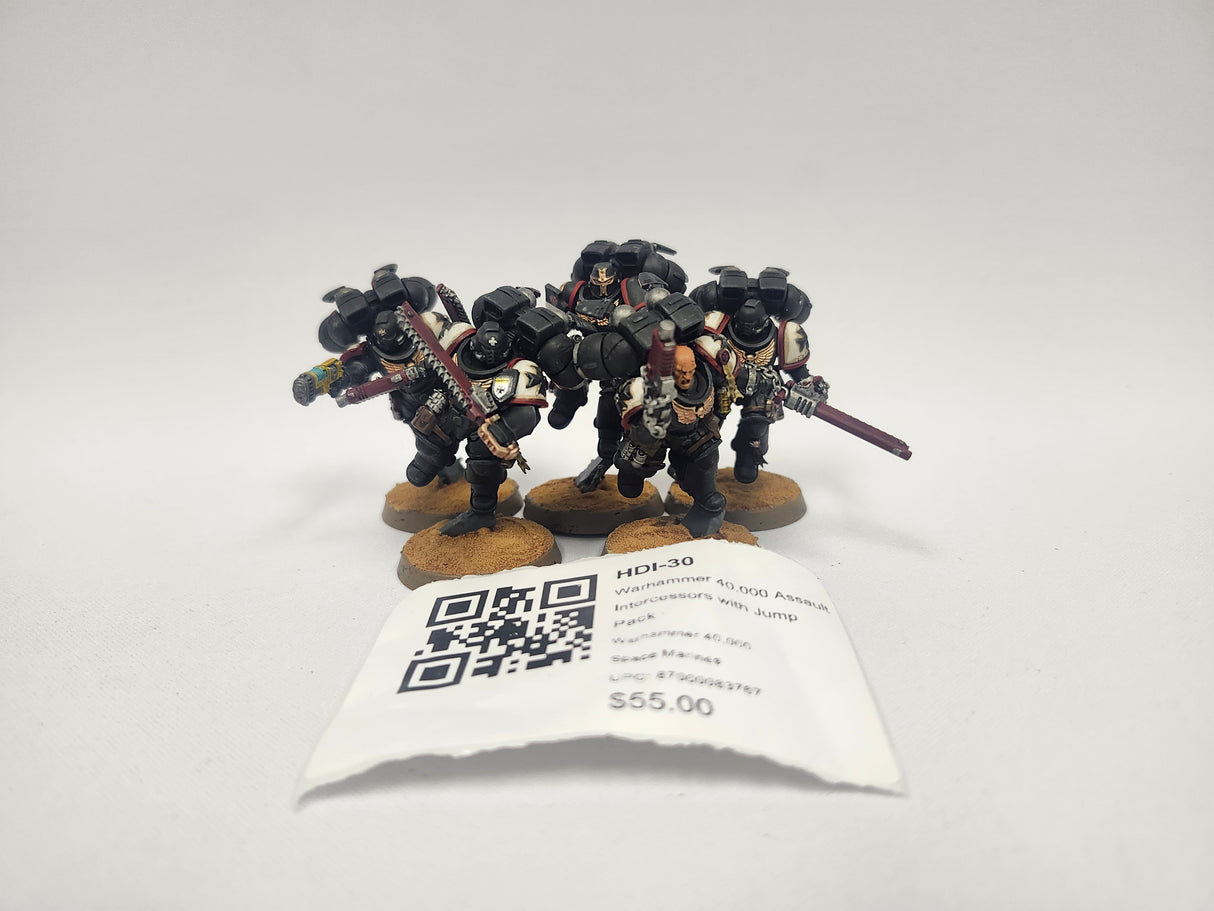 Warhammer 40,000 Assault Intercessors with Jump Pack HDI-30