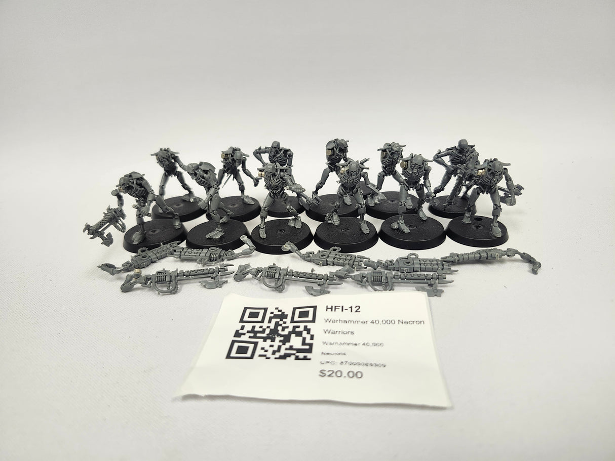 Warhammer 40,000 Necron Warriors HFI-12