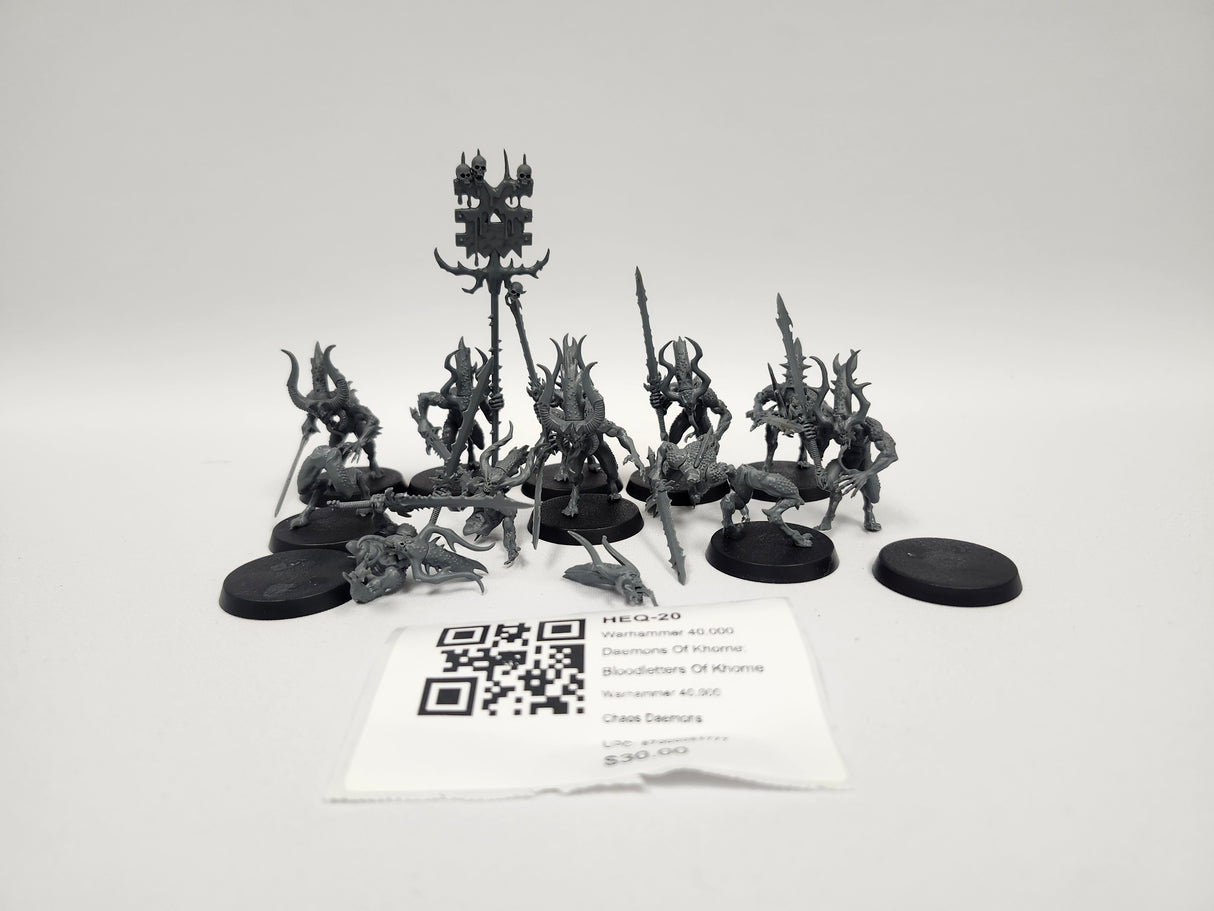 Warhammer 40,000 Daemons Of Khorne: Bloodletters Of Khorne HEQ-20