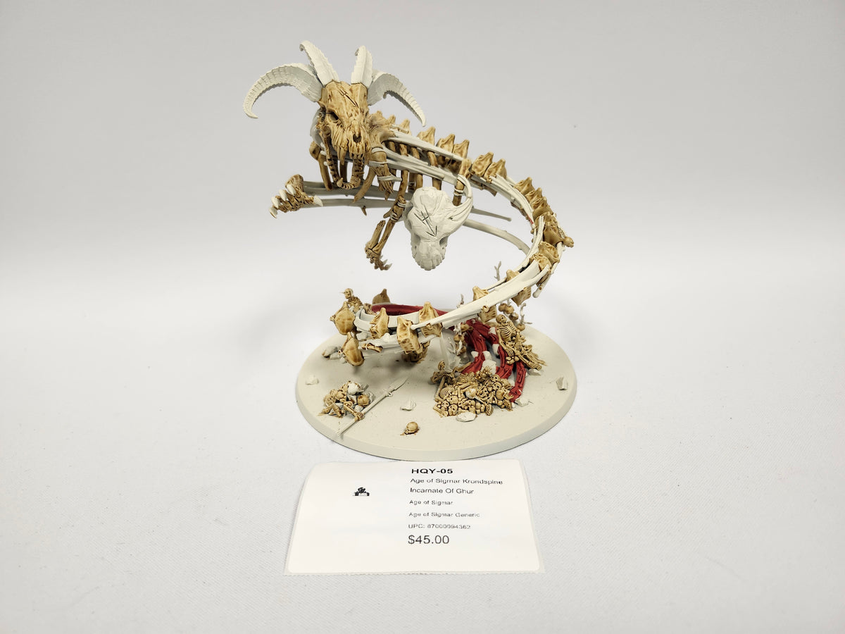 Age of Sigmar Krondspine Incarnate Of Ghur HQY-05
