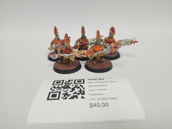 Age of Sigmar Auric Hearthguard GPZ-25