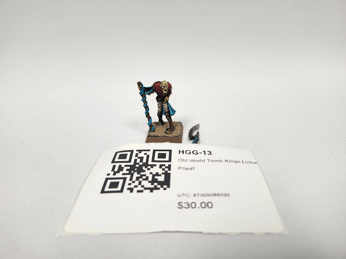 Old World Tomb Kings Liche Priest HGG-13