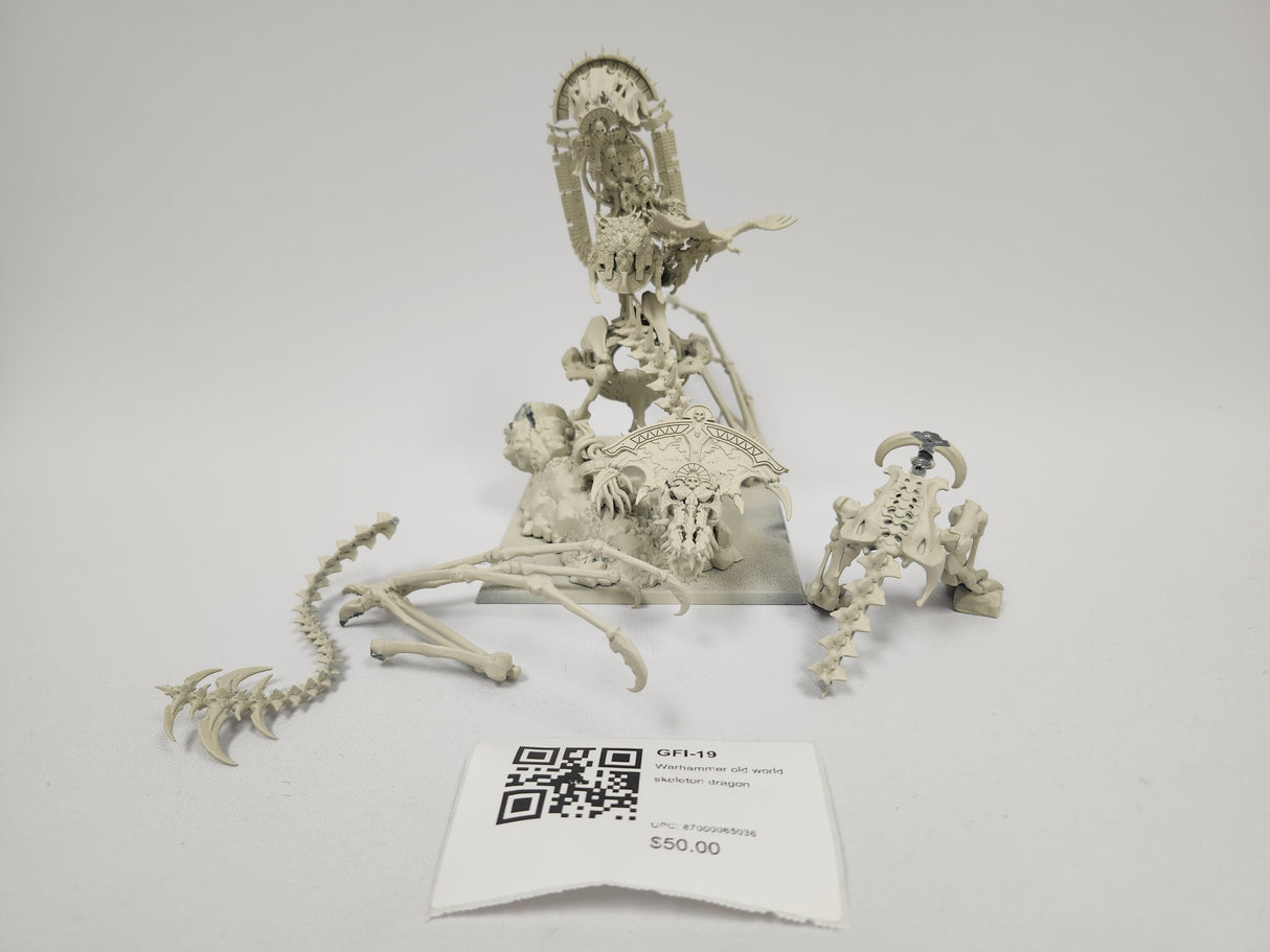 Warhammer old world skeleton dragon GFI-19