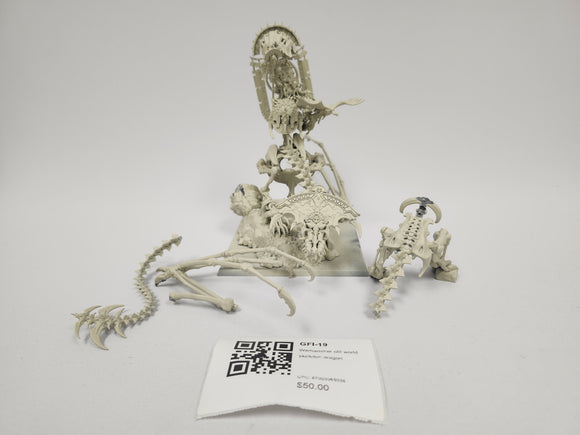 Warhammer old world skeleton dragon GFI-19