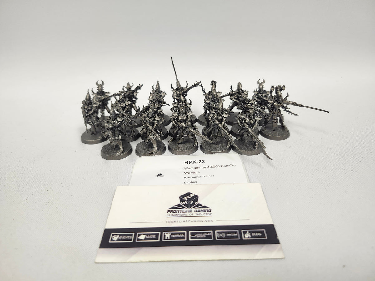 Warhammer 40,000 Kabalite Warriors HPX-22