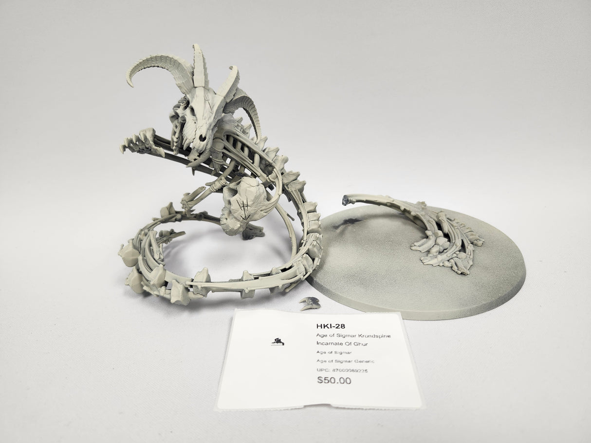 Age of Sigmar Krondspine Incarnate Of Ghur HKI-28