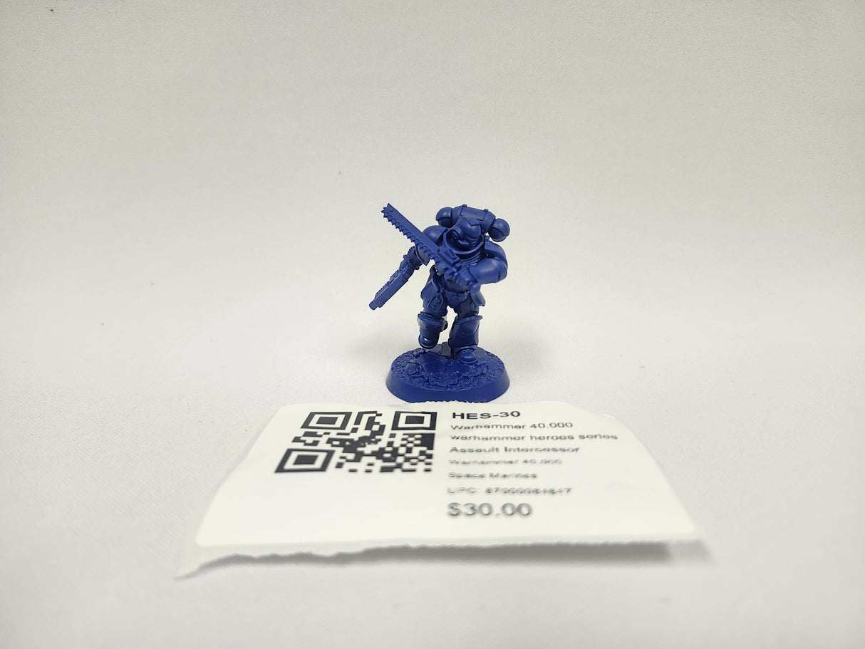 Warhammer 40,000  warhammer heroes series Assault Intercessor HES-30