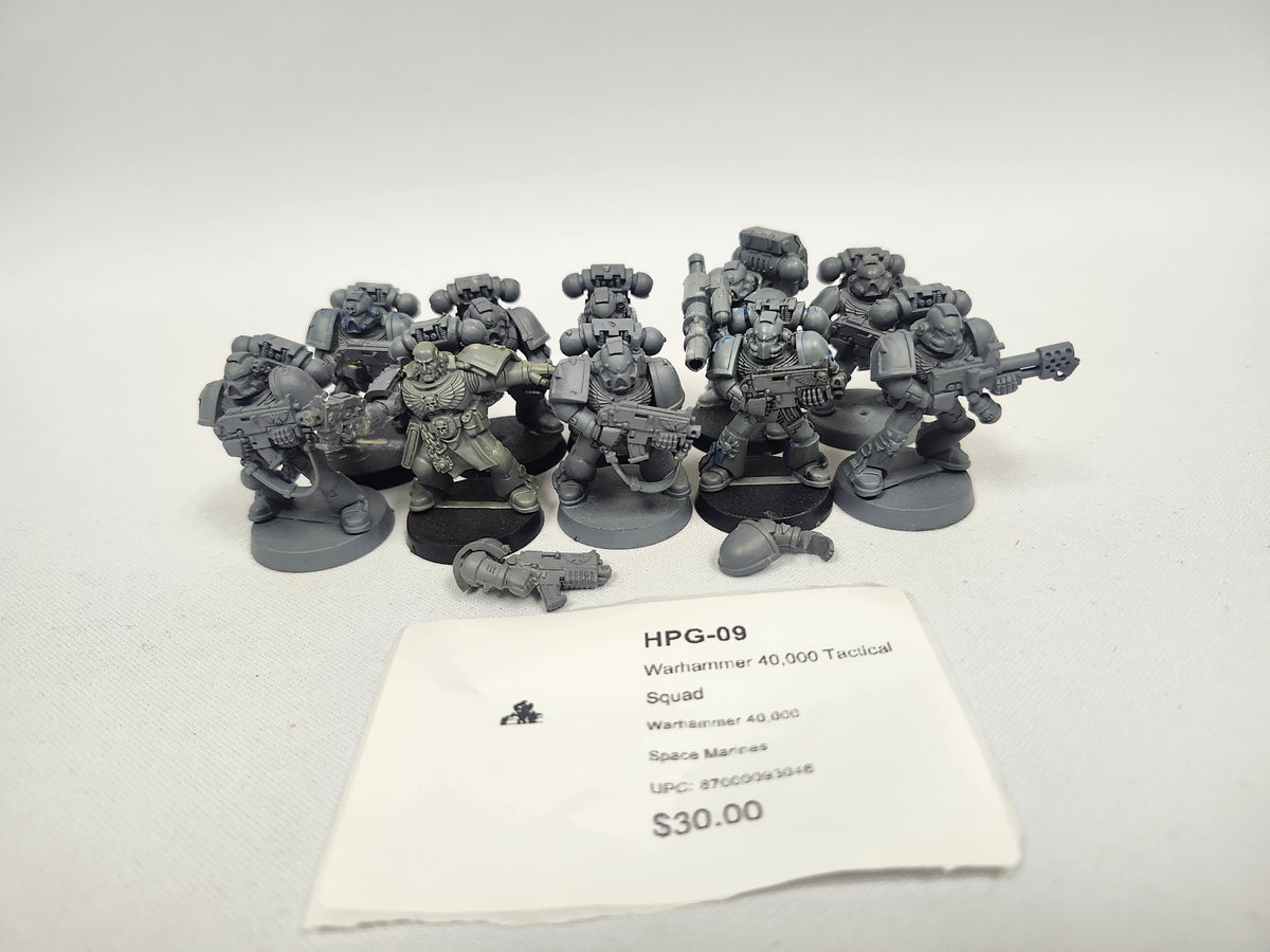 Warhammer 40,000 Tactical Squad HPG-09