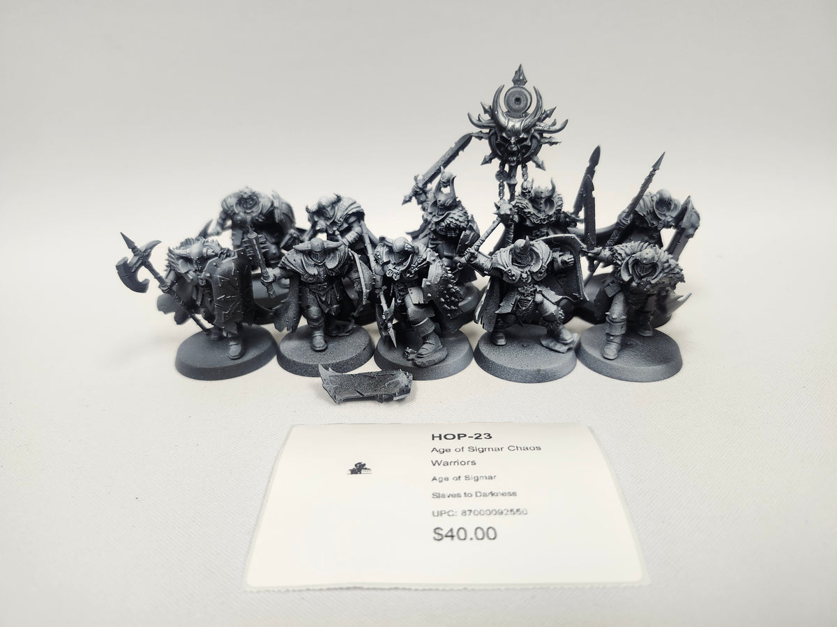 Age of Sigmar Chaos Warriors HOP-23