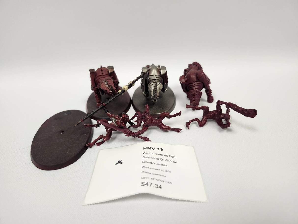 Warhammer 40,000 Daemons Of Khorne: Bloodcrushers HMV-19