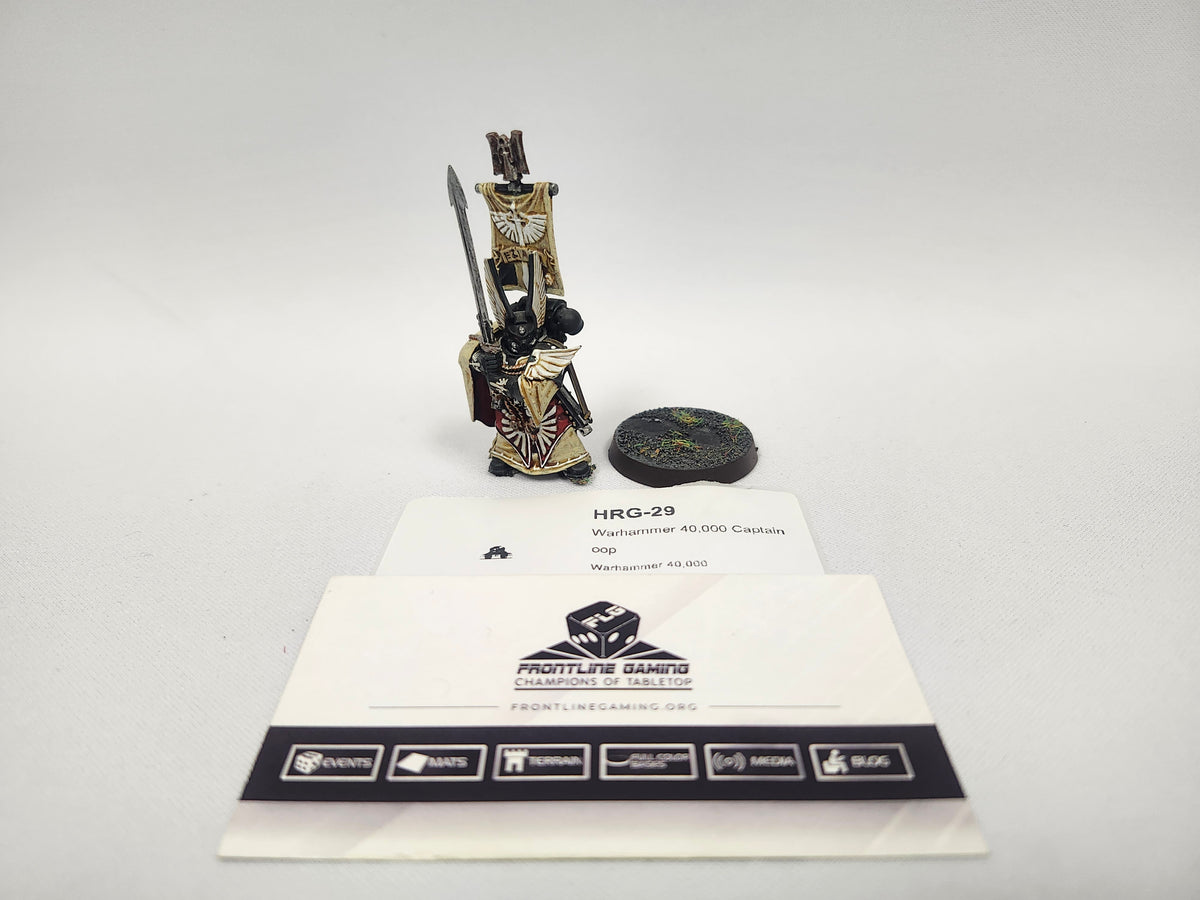 Warhammer 40,000 Captain oop HRG-29