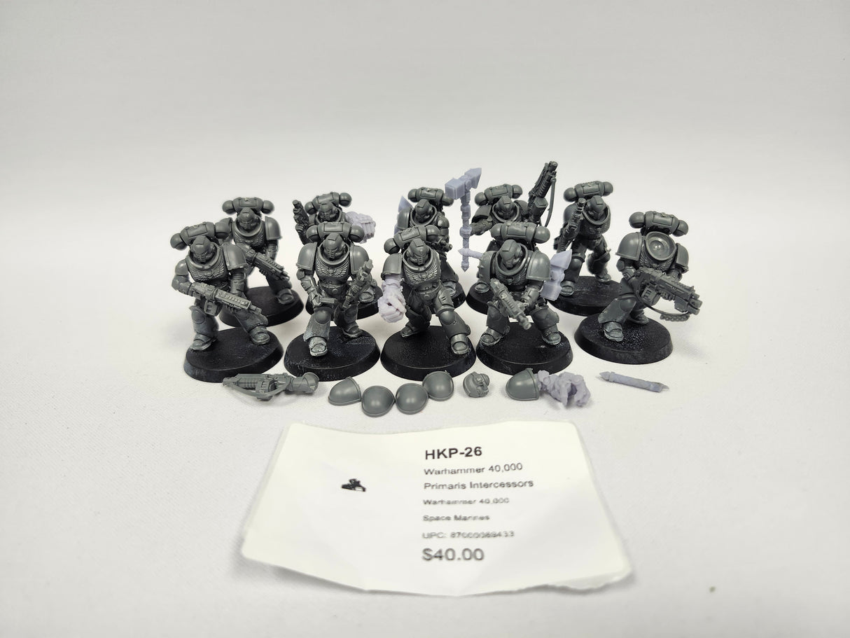 Warhammer 40,000 Primaris Intercessors HKP-26