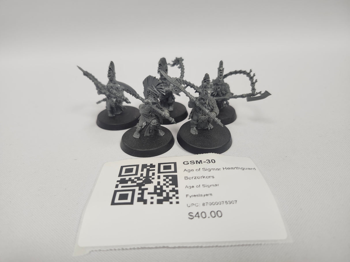 Age of Sigmar Hearthguard Berzerkers GSM-30