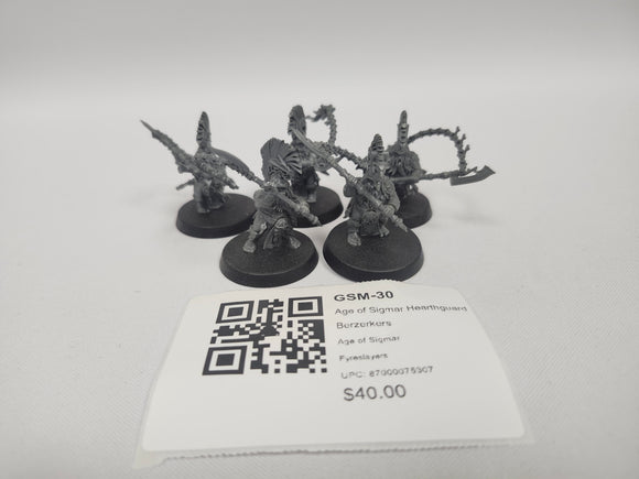 Age of Sigmar Hearthguard Berzerkers GSM-30