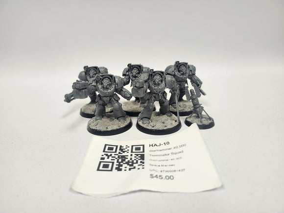 Warhammer 40,000 Terminator Squad HAJ-10