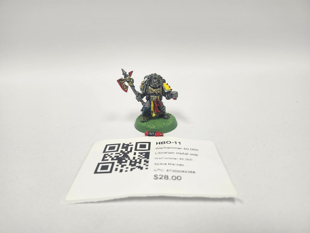 Warhammer 40,000 Librarian metal oop HBO-11