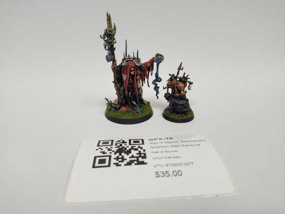 Age of Sigmar Swampcalla Shaman With Pot-Grot GPX-10