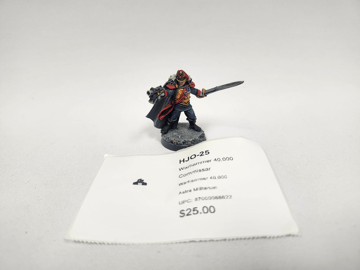 Warhammer 40,000 Commissar HJO-25