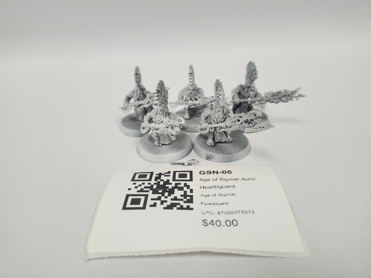 Age of Sigmar Auric Hearthguard GSN-06