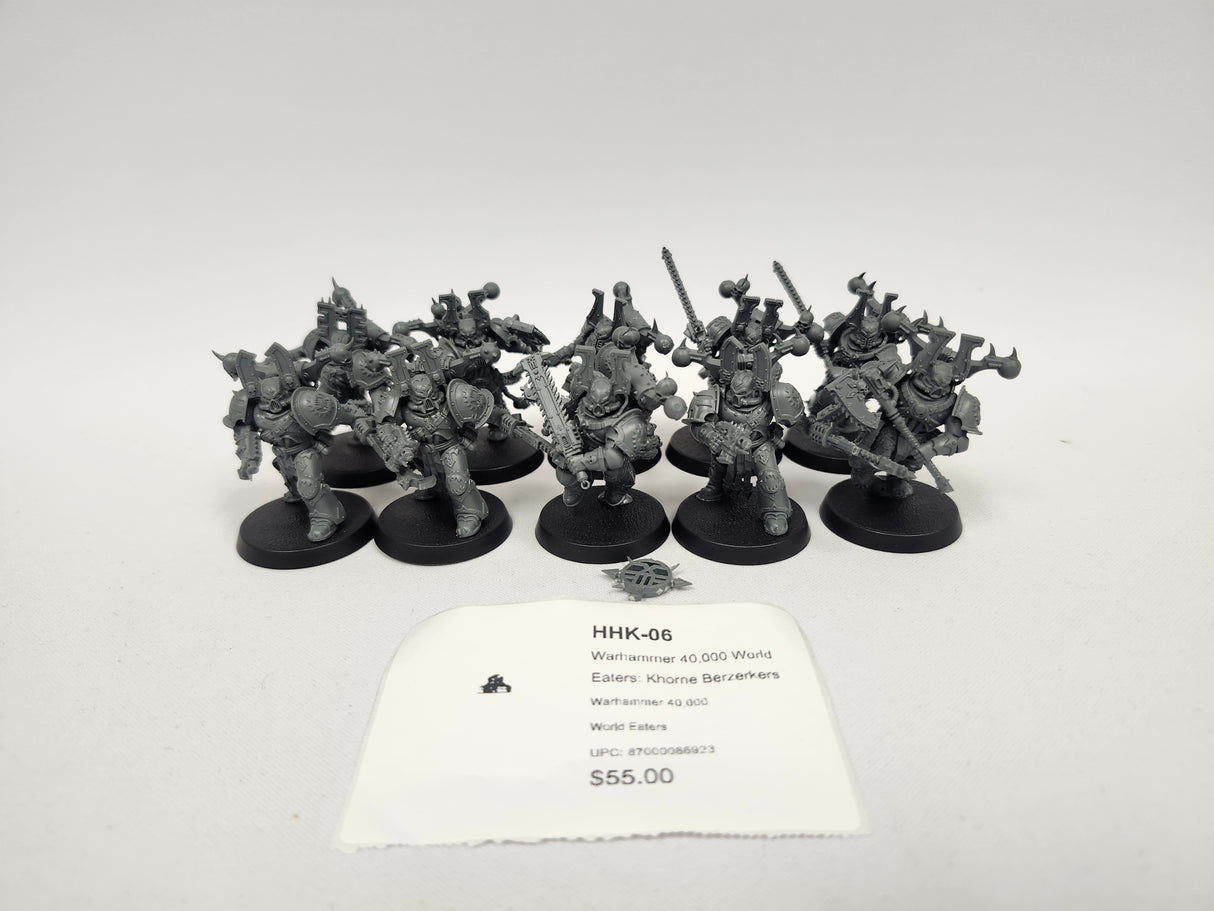 Warhammer 40,000 World Eaters: Khorne Berzerkers HHK-06