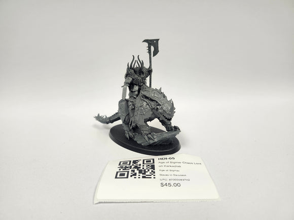 Age of Sigmar Chaos Lord on Karkadrak HDI-05