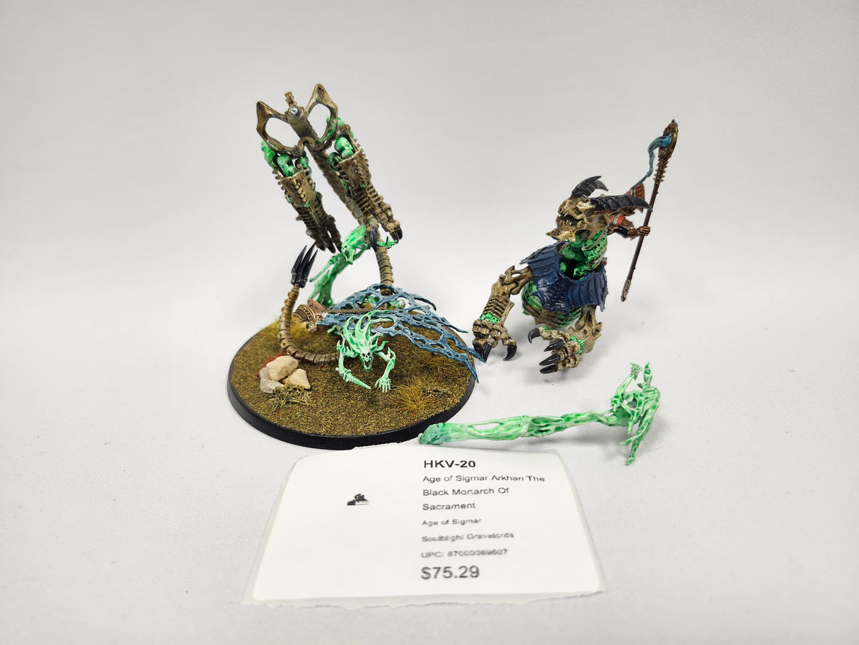 Age of Sigmar Arkhan The Black Mortarch Of Sacrament HKV-20