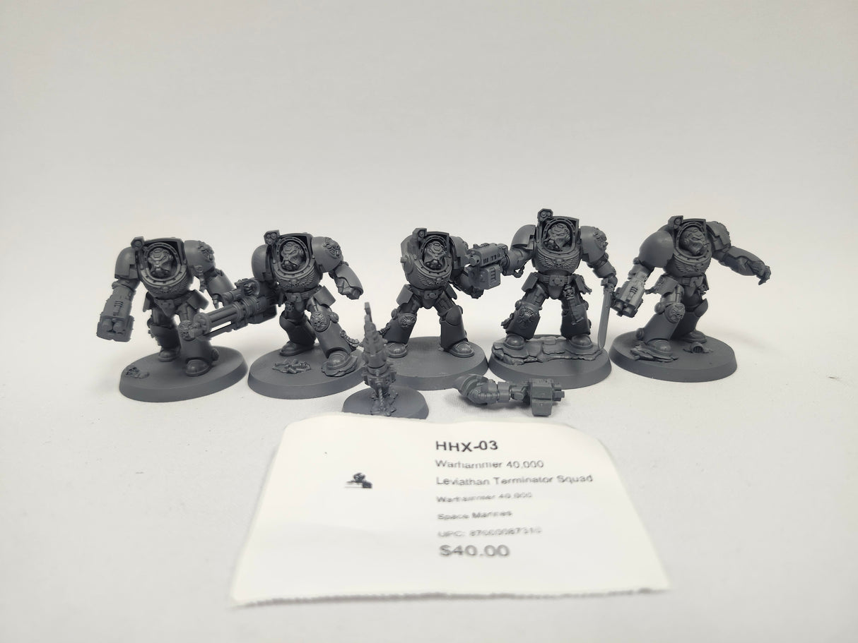 Warhammer 40,000 Leviathan Terminator Squad HHX-03