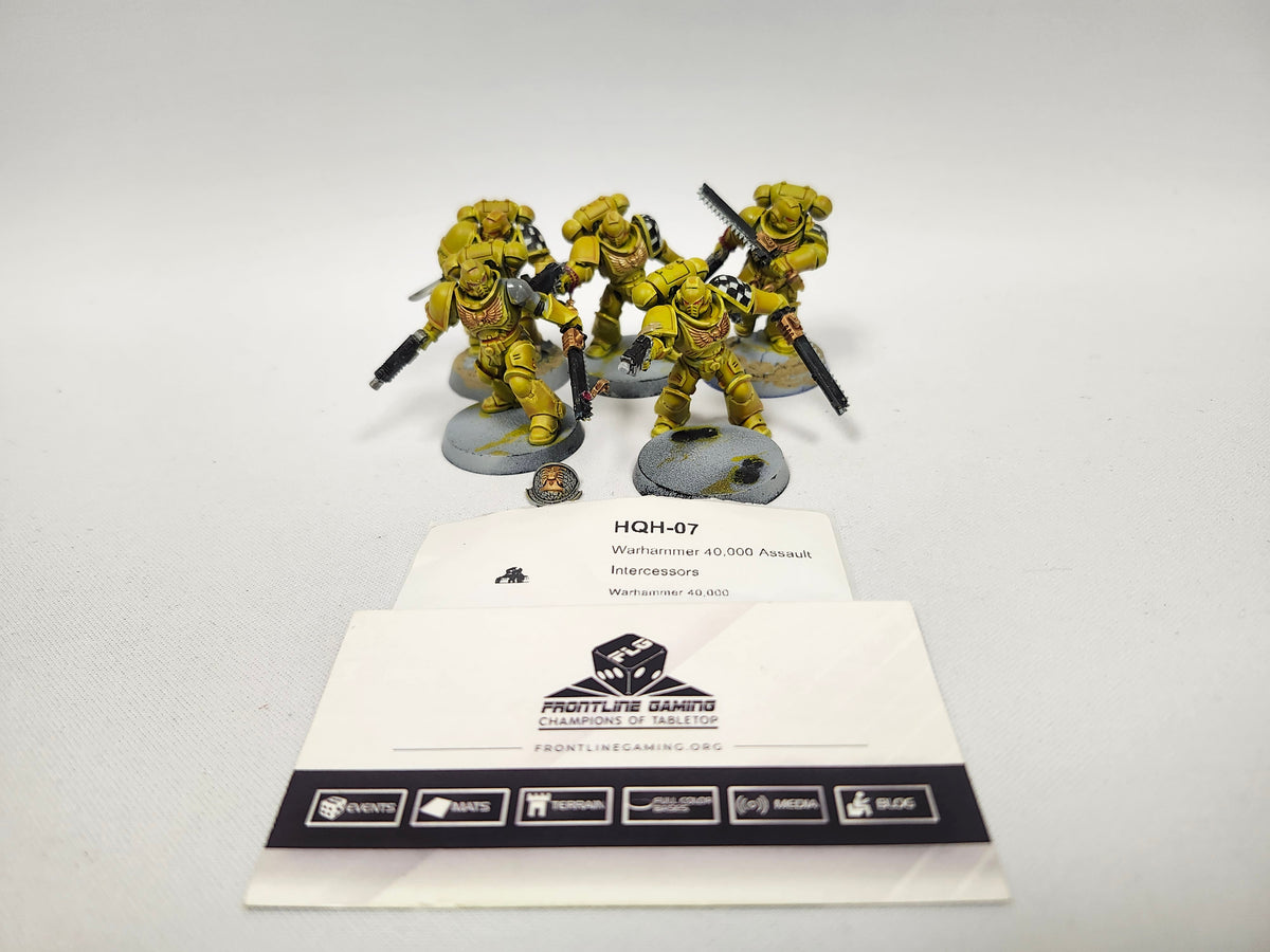Warhammer 40,000 Assault Intercessors HQH-07