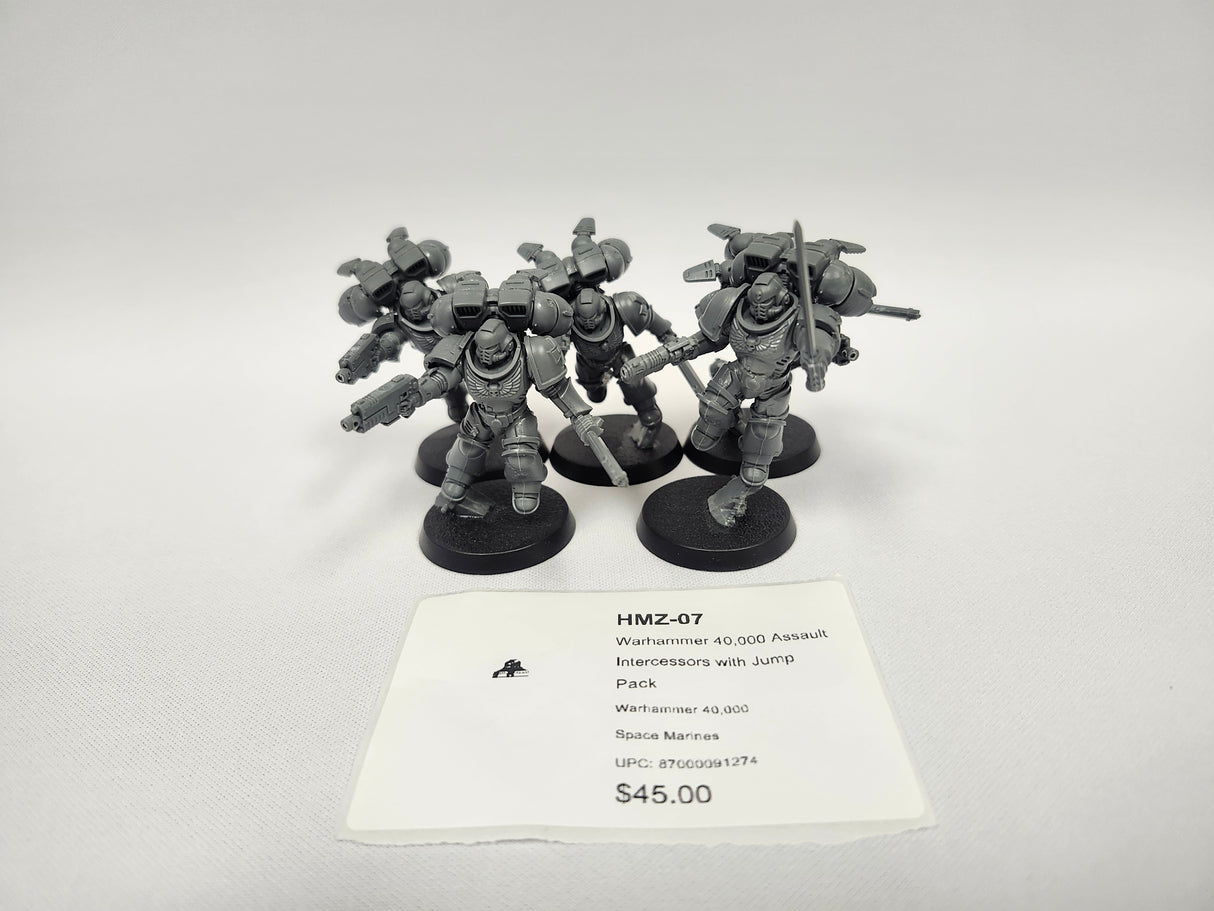 Warhammer 40,000 Assault Intercessors with Jump Pack HMZ-07