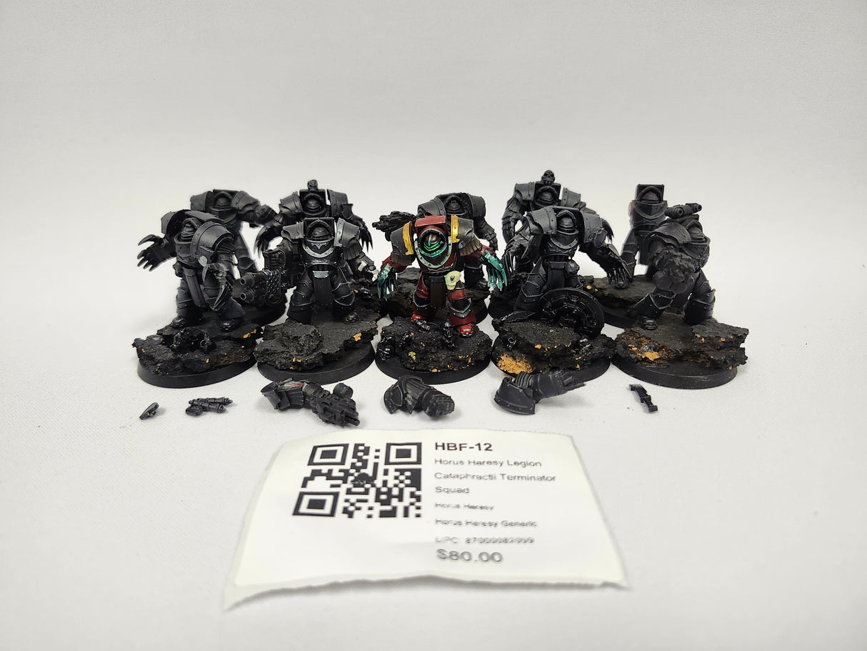 Horus Heresy Legion Cataphractii Terminator Squad HBF-12