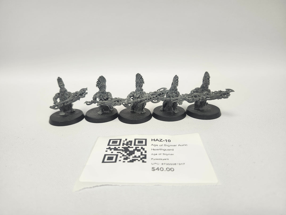 Age of Sigmar Auric Hearthguard HAZ-10