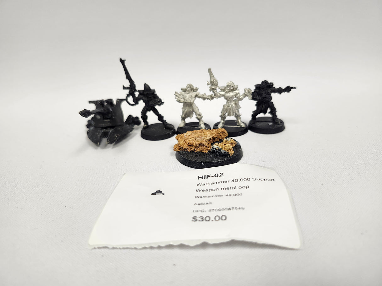 Warhammer 40,000 Support Weapon metal oop HIF-02