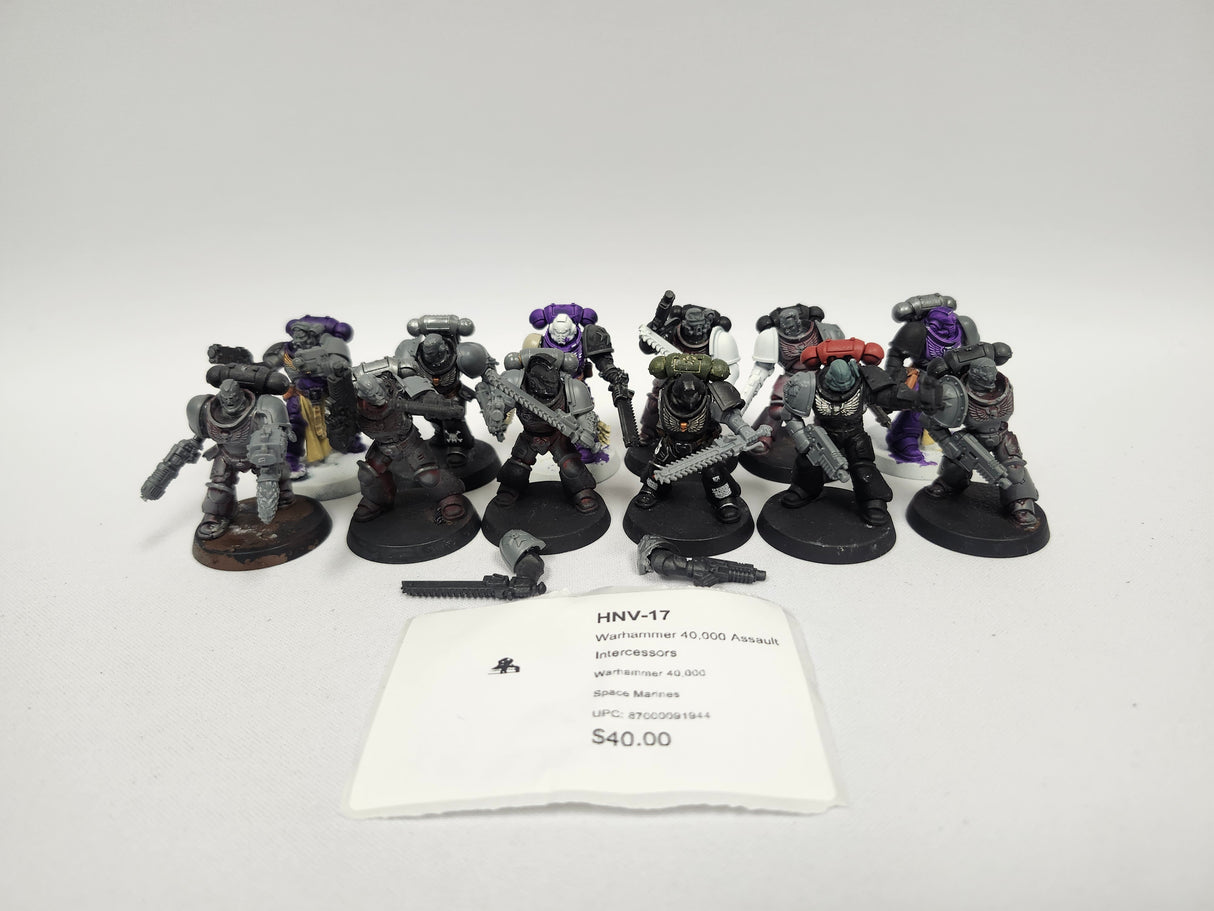 Warhammer 40,000 Assault Intercessors HNV-17
