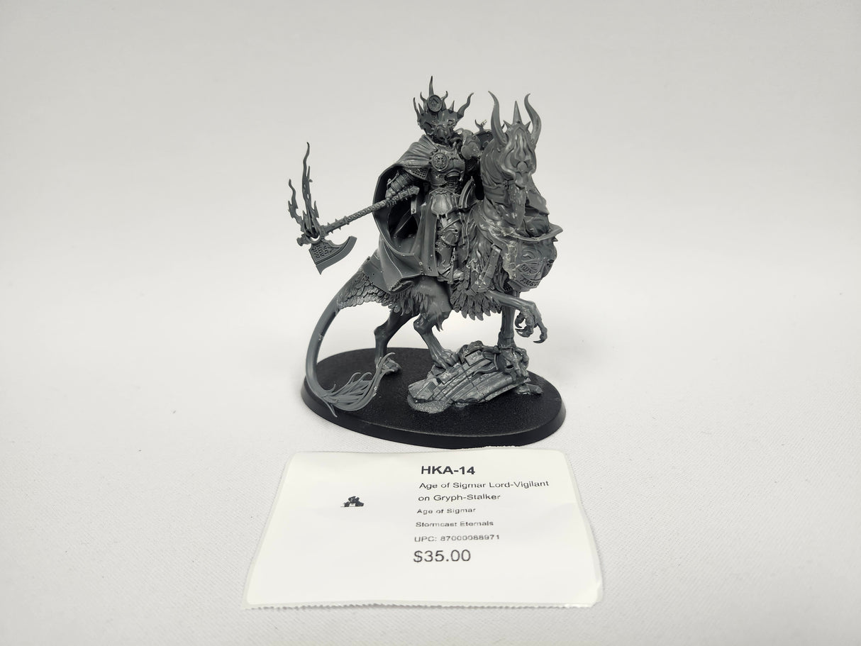 Age of Sigmar Lord-Vigilant on Gryph-Stalker HKA-14