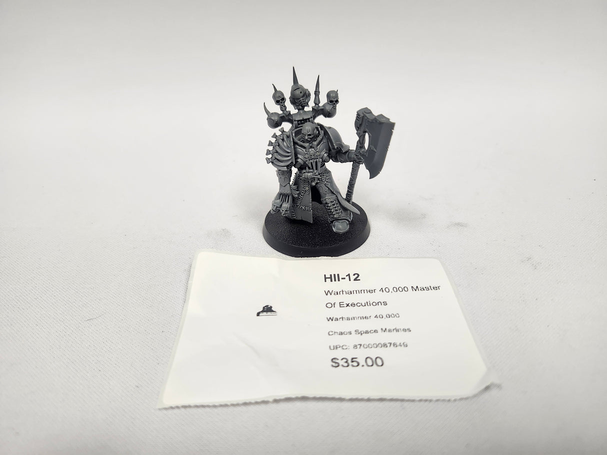 Warhammer 40,000 Master Of Executions HII-12