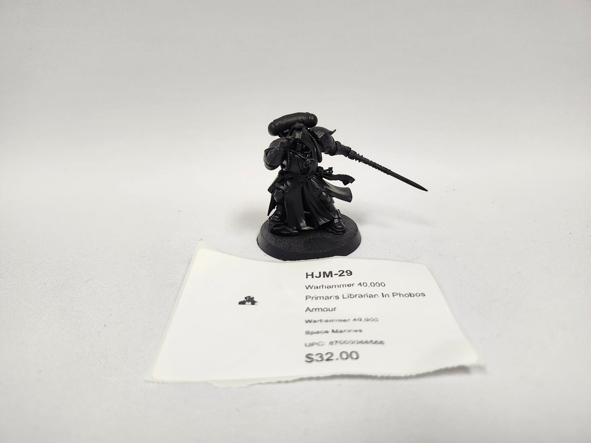 Warhammer 40,000 Primaris Librarian In Phobos Armour HJM-29
