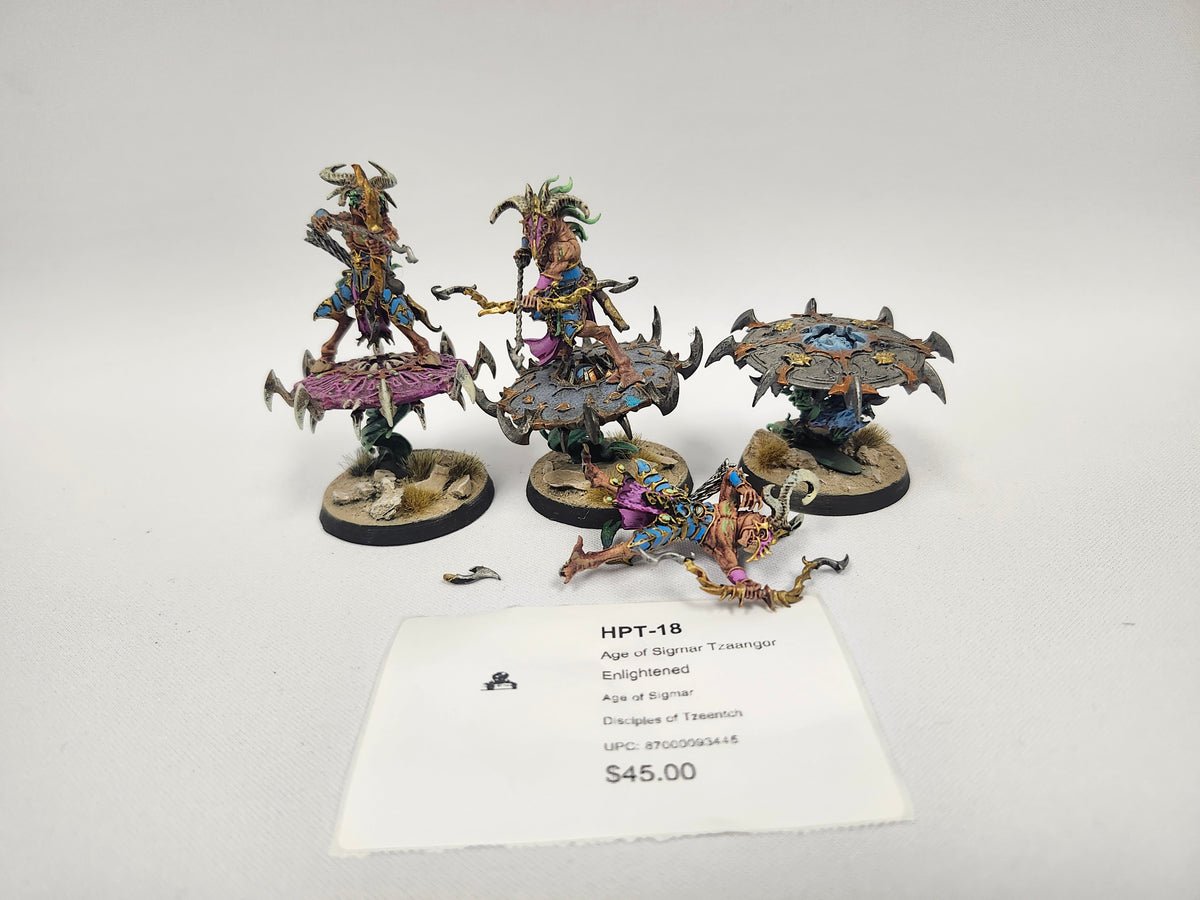 Age of Sigmar Tzaangor Enlightened HPT-18