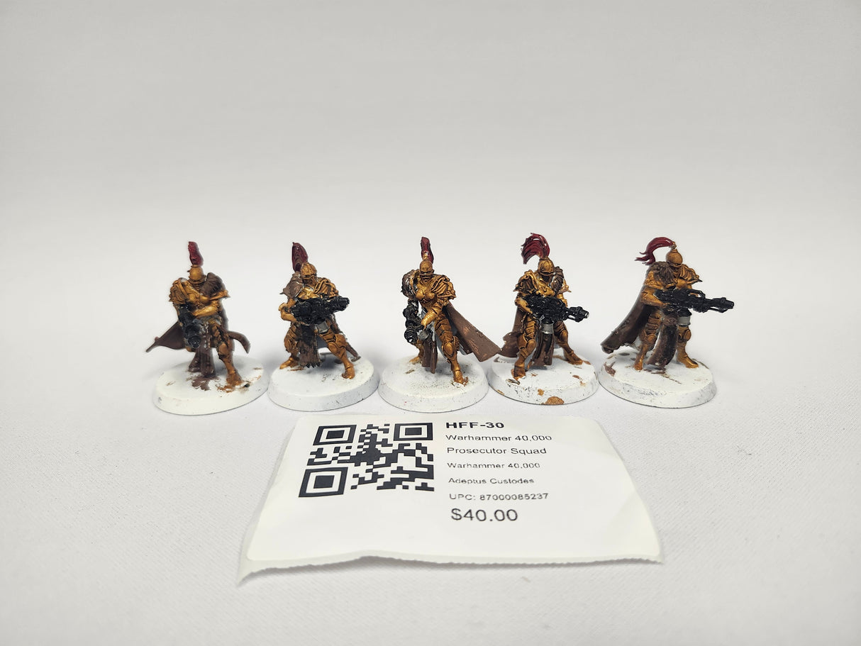 Warhammer 40,000 Prosecutor Squad HFF-30