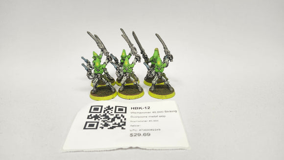Warhammer 40,000 Striking Scorpions metal oop HBK-12