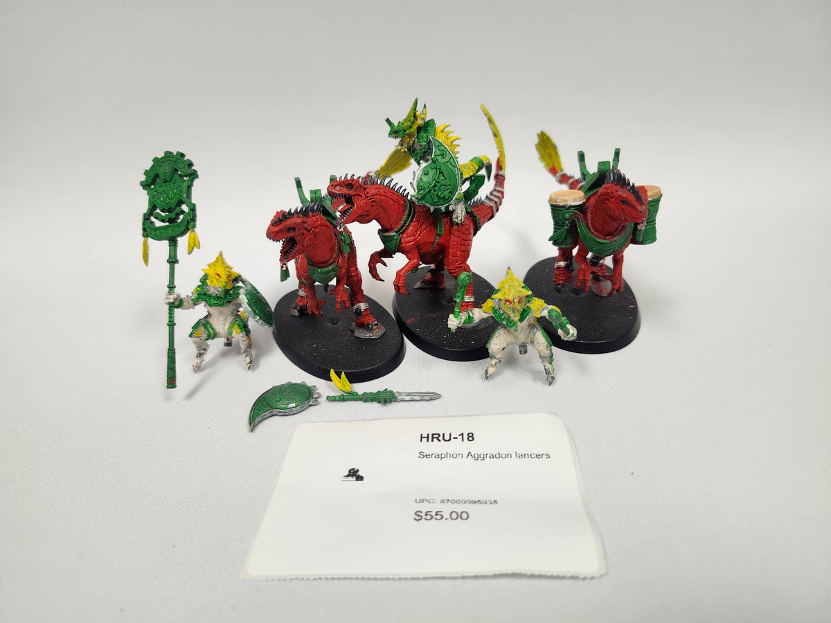 Seraphon Aggradon lancers HRU-18