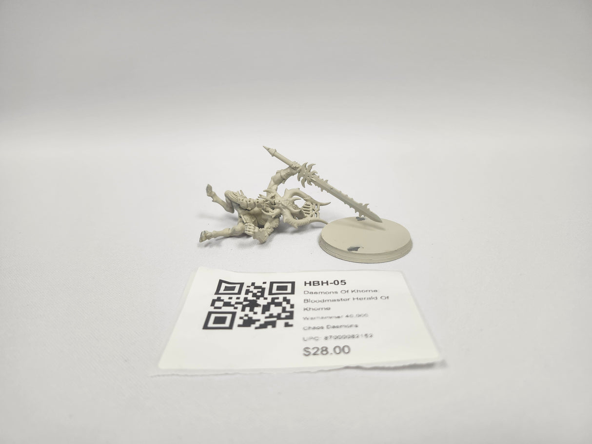 Daemons Of Khorne: Bloodmaster Herald Of Khorne HBH-05