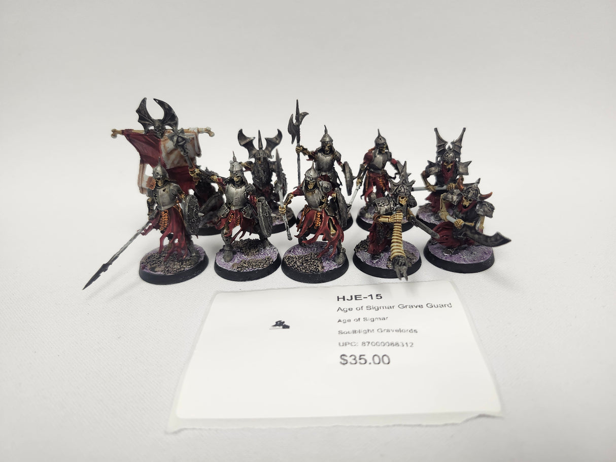 Age of Sigmar Grave Guard HJE-15