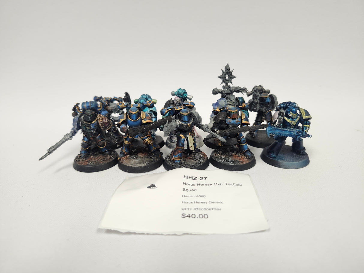 Horus Heresy Mkiv Tactical Squad HHZ-27
