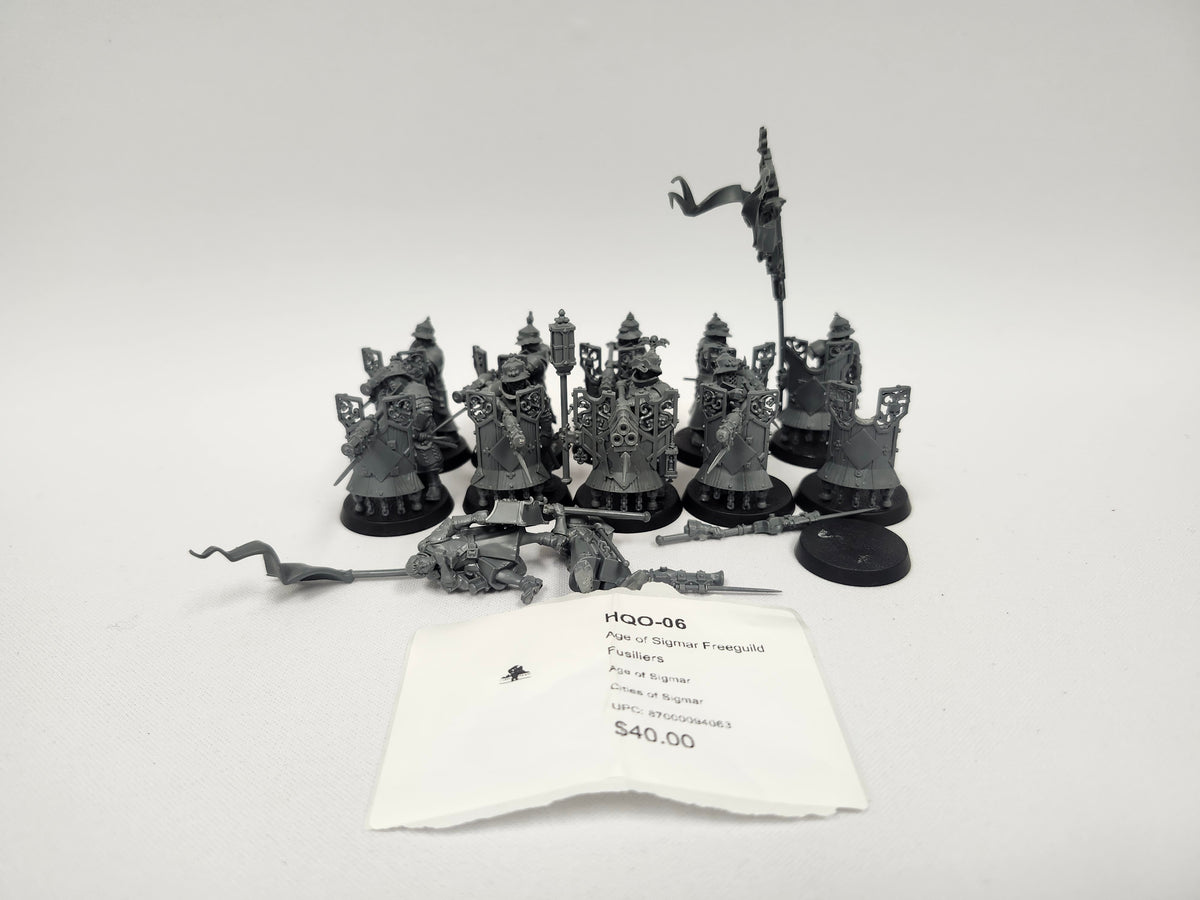 Age of Sigmar Freeguild Fusiliers HQO-06