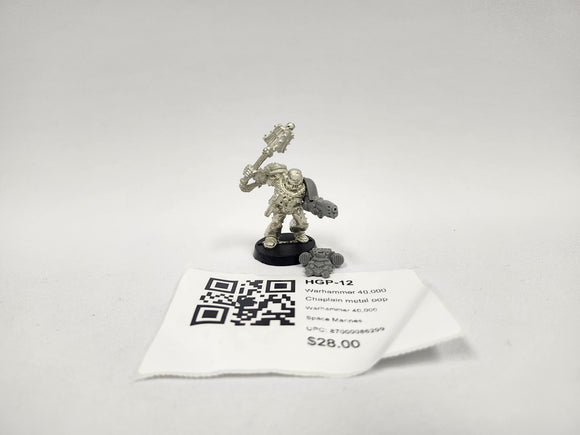 Warhammer 40,000 Chaplain metal oop HGP-12