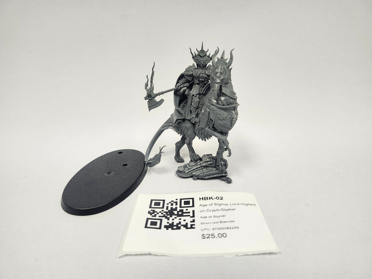 Age of Sigmar Lord-Vigilant on Gryph-Stalker HBK-02